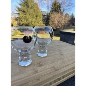 Pair of Licor 43 Barware Glasses Spanish Liqueur Cocktail 5” Goblets~set Of 2